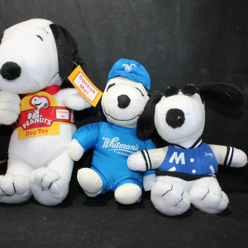 Snoopy Plush Toys: Set of 5