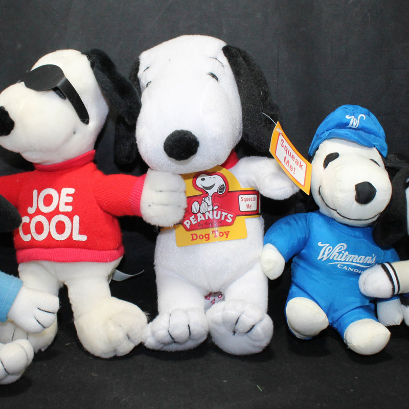 Snoopy Plush Toys: Set of 5