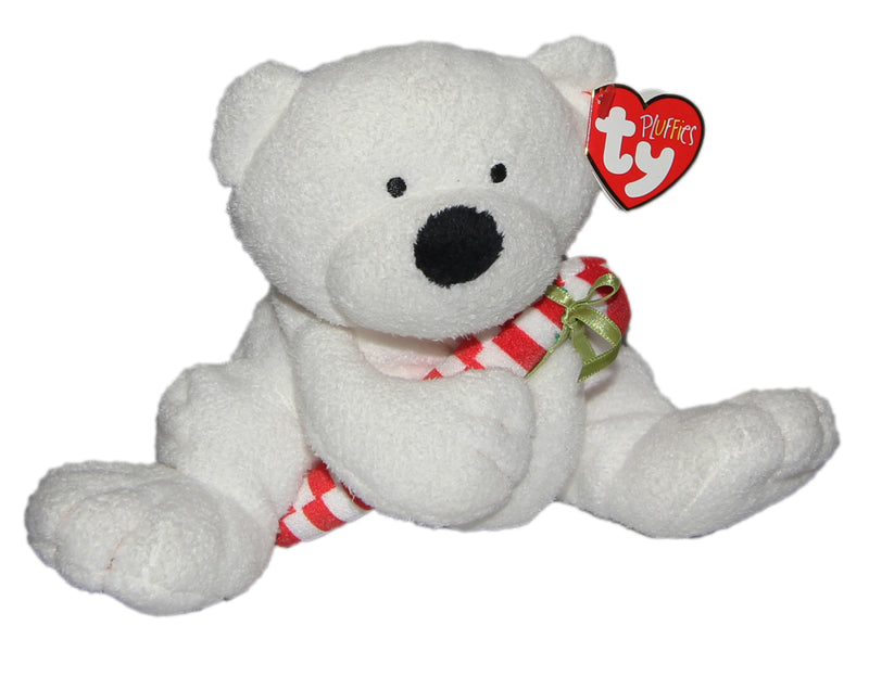 Ty Pluffie: Candy Cane the Bear
