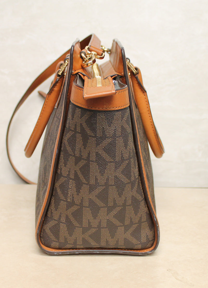 Michael Kors Purse: Large Brown Selma Crossbody Bag