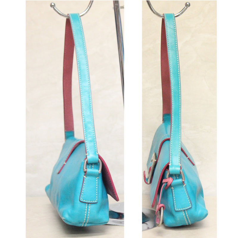 Dooney & Bourke Purse: Blue Hearth Buckle Small Shoulder Bag