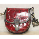 Dooney & Bourke Purse: Red Mini Embossed Crossbody Bag