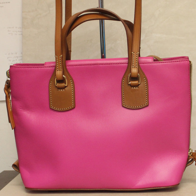 Dooney & Bourke Purse: Pink Side Zip Tote Bag