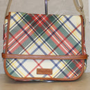 Dooney & Bourke Set: Plaid Messenger Bag, Ipad Case, & Pencil Case
