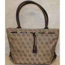Dooney & Bourke Purse: Signature Tan Canvas Tote Bag