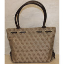Dooney & Bourke Purse: Signature Tan Canvas Tote Bag