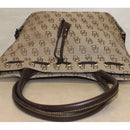 Dooney & Bourke Purse: Signature Tan Canvas Tote Bag