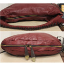 Oryany Purse: Large Maroon Leather Hobo Bag