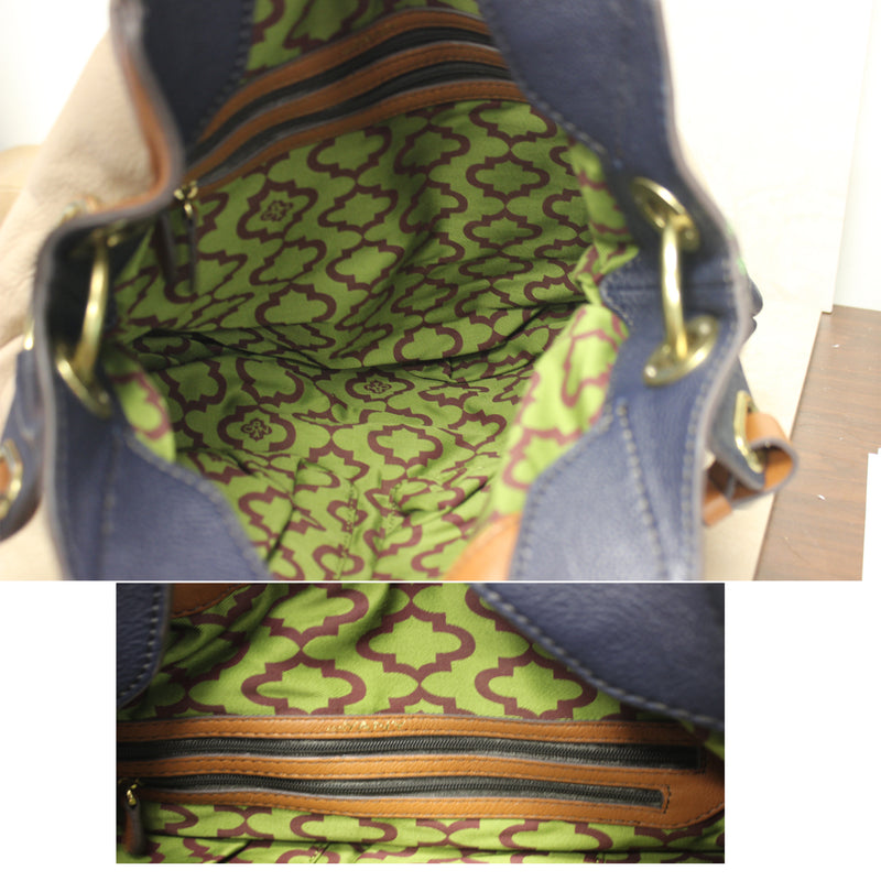 Oryany Purse: Tan Sydney Color-Block Shoulder Bag