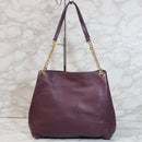 Michael Kors Purse: Maroon Jet Set Shoulder Bag