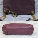 Michael Kors Purse: Maroon Jet Set Shoulder Bag