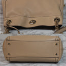 Coach Purse: Tan Edie Shoulder Bag