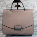 Furla Purse: Peach Leather Shoulder Bag