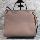 Furla Purse: Peach Leather Shoulder Bag