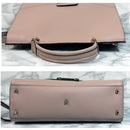 Furla Purse: Peach Leather Shoulder Bag