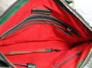 Dooney & Bourke Purse: Green Leather Clayton Satchel