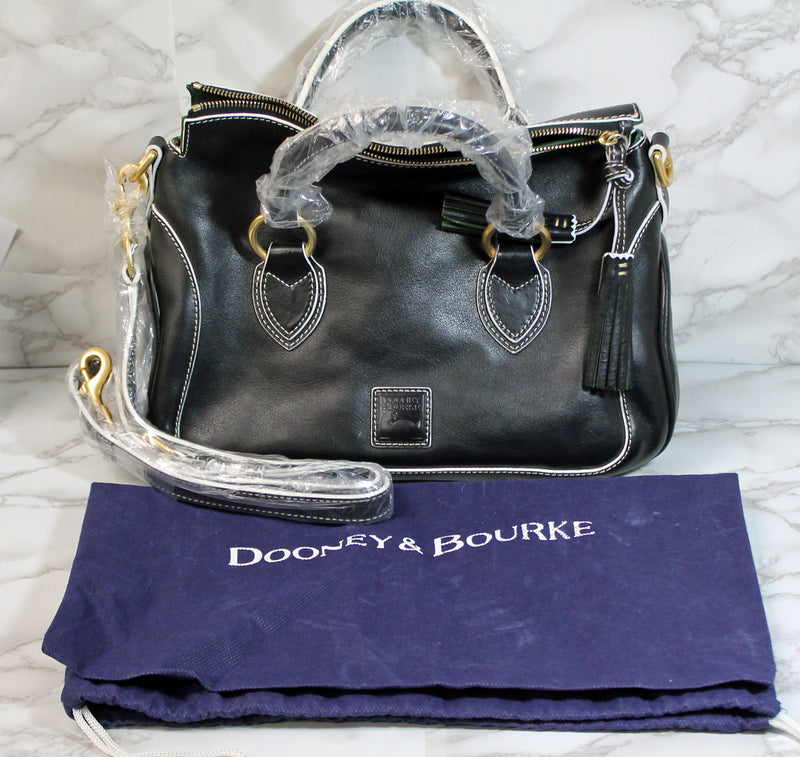 Dooney & Bourke Purse: Black Leather Florentine Satchel