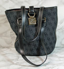Dooney & Bourke Purse: Black Signature Bucket Bag
