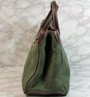 Dooney & Bourke Purse: Green Signature Canvas Tote Bag