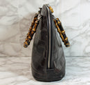 Dooney & Bourke Purse: Brown Panama Croc Satchel