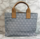 Dooney & Bourke Purse: Blue Monogram Tote Bag