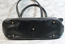 Calvin Klein Purse: Black Monogram Tote Bag
