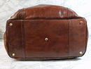Valentina Purse: Brown Weekender Duffle Bag