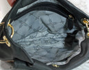 Aimee Kestenberg Purse: Black Leather Calf Hair Crossbody Bag
