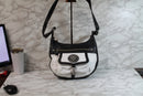 Sharif Purse: Color Block Leather Crossbody Bag