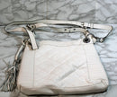 Aimee Kestenberg Purse: White Quilted Leather Crossbody Bag