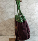 Juicy Couture Purse: Purple Velour Hobo Bag