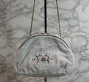 Handmade Purse: Multi Color French Beaded Clutch Bag