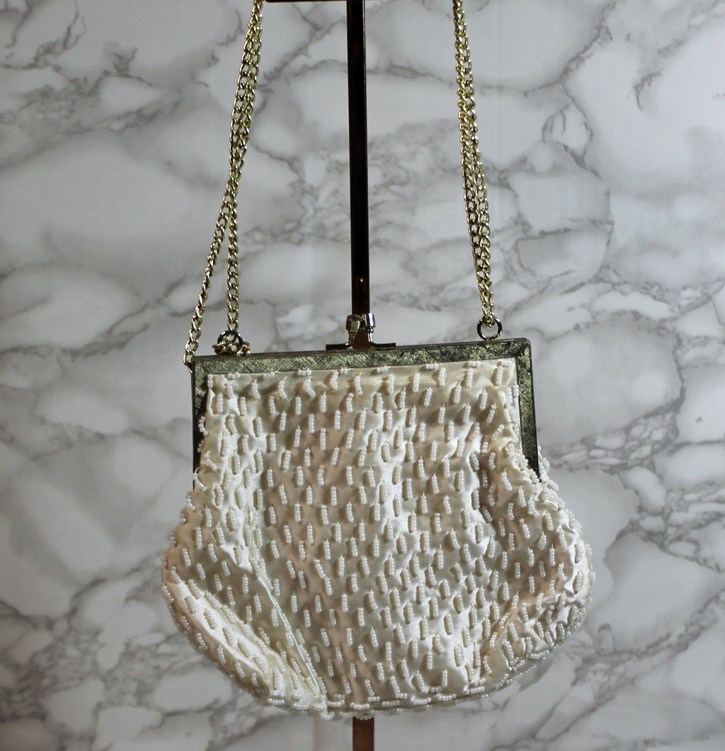 Beaded Clutch bag/evening purse/beaded purse/handmade beaded