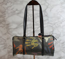 Dooney & Bourke Purse: Multi Color Hand Print Barrel Bag