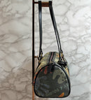 Dooney & Bourke Purse: Multi Color Hand Print Barrel Bag