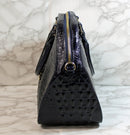 Brahmin Purse: Sapphire Camden Melbourne Satchel Bag