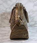 Brahmin Purse: Oak Melbourne Satchel Bag
