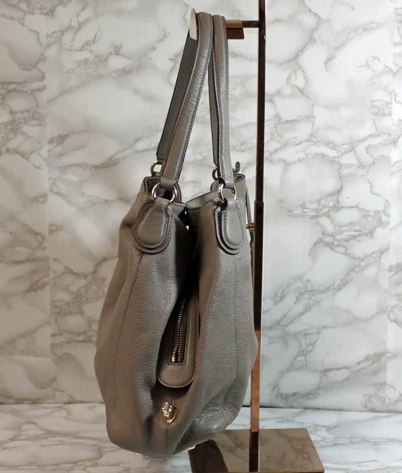 Coach purse, white and grey | eBay
