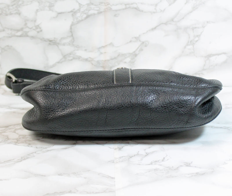 Longchamp Purse: Black Convertible Mini-Shoulder Bag