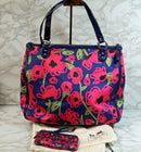 Coach Purse: 22442 Poppy Hallie Rose Tote Set Bag