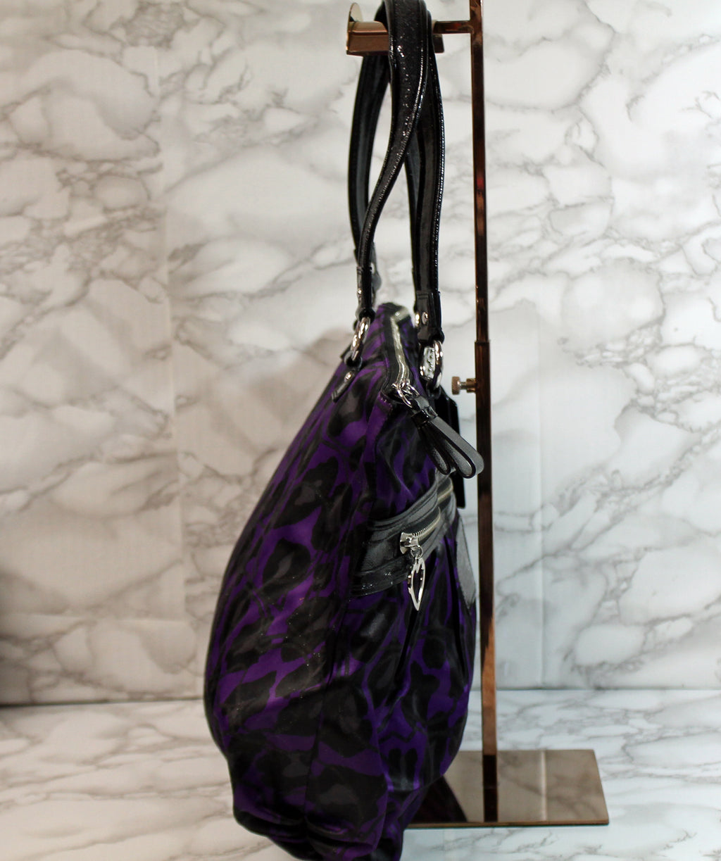Sell Coach Poppy Sequin Bag - Purple | HuntStreet.com