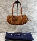 Dooney & Bourke Purse: Tan Leather Shoulder Bag