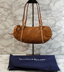 Dooney & Bourke Purse: Tan Leather Shoulder Bag