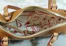 Dooney & Bourke Purse: Tan Leather Shoulder Bag