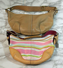 Coach Purses: Lot of 2 Leather Shoulder Bag