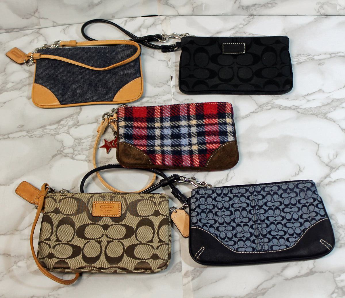 Store Coach Wristlet Lot