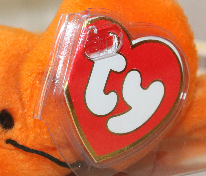 Authenticated Beanie Baby: 3rd Generation Digger Orange the crab