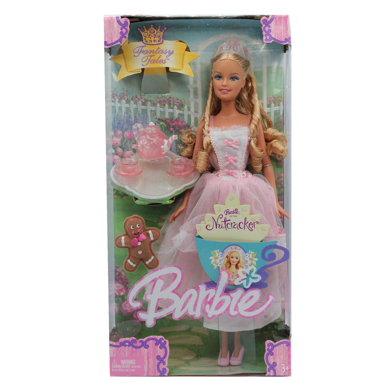 2004 Fairy Tales Nutcracker Clara Tea Party Barbie (G6279)