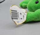 Ty Beanie Baby: Legs the Frog | Tags: 3-2 & Near Mint | Price Sticker