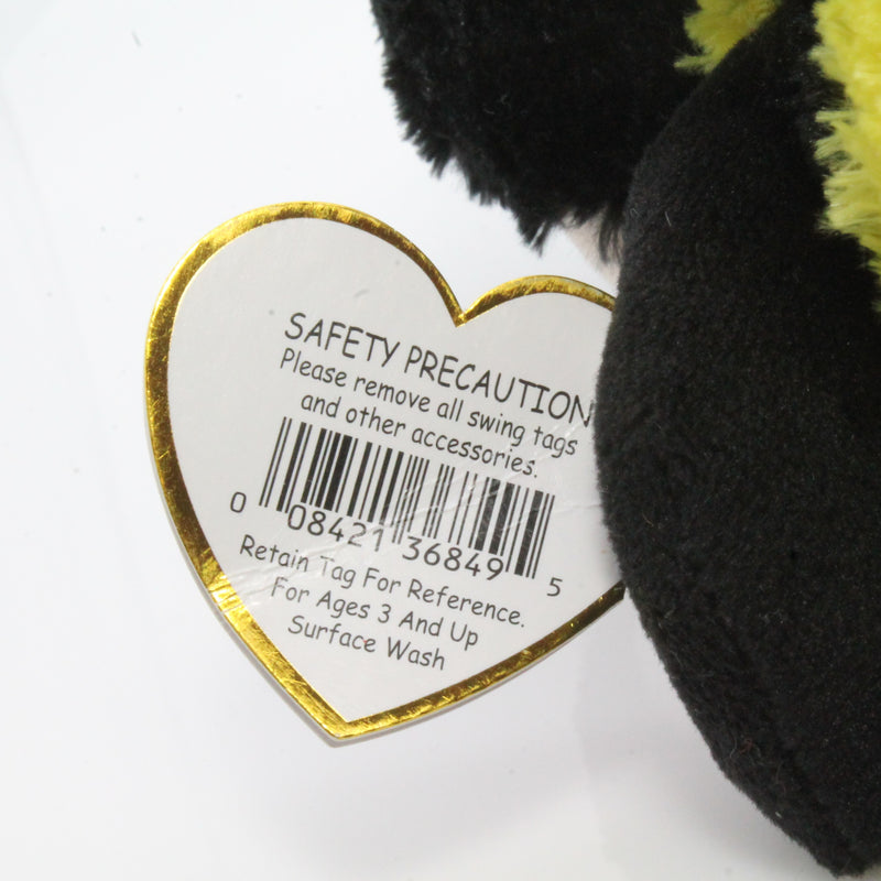 Ty Beanie Boo: Buzby the Bee | Non Mint Tag | Regular Size